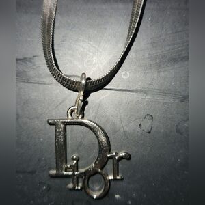 ✨ Christian Dior Silver‑Tone Charm — Unstamped Vintage Era